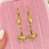 Dara Crab Earrings – Gold