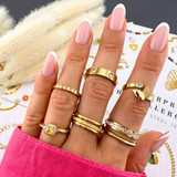 Willa Band Ring – Gold