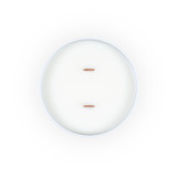 Hutwoods Lychee & Peony White Travel Tin Candle Large 340g 50+ Hours Burn Time lifestyle image 2