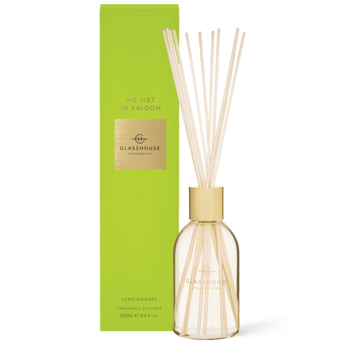Diffuser - Glasshouse - Glasshouse Fragrances Diffuser - We Met in Saigon 250mL - The Gift Company Diffuser - Glasshouse - Glasshouse Fragrances Diffuser - We Met in Saigon 250mL - The Gift Company