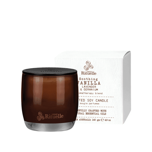 Urban Rituelle Vanilla, Lavender & Geranium Candle 140g