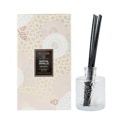 Reed Diffuser - VOLUSPA - VOLUSPA Santal Vanille Diffuser 100mL - The Gift Company Reed Diffuser - VOLUSPA - VOLUSPA Santal Vanille Diffuser 100mL - The Gift Company