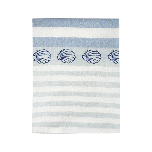 Kitchen Towel - Grubentuch - Grubentuch German Quality Tea Towels Ocean Shell - The Gift Company
