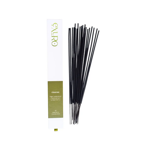 Exuro Cleanse Incense Sticks 20 Pack - Sage, Cedarwood & Frankincense - The Gift Company