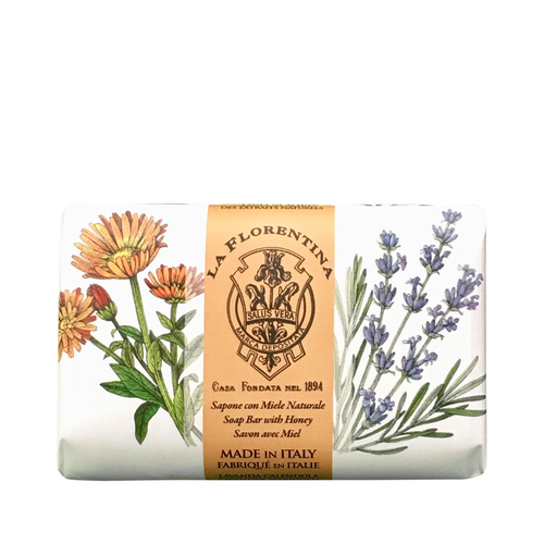 La Florentina Lavender & Marigold Set of 3 Bar Soaps 200g La Florentina Lavender & Marigold Set of 3 Bar Soaps 200g