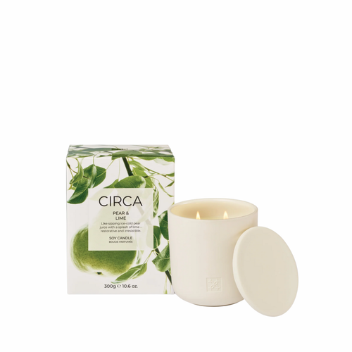 CIRCA Pear & Lime Soy Candle 300g