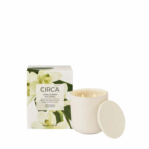 CIRCA Vanilla Bean & Allspice Soy Candle 300g