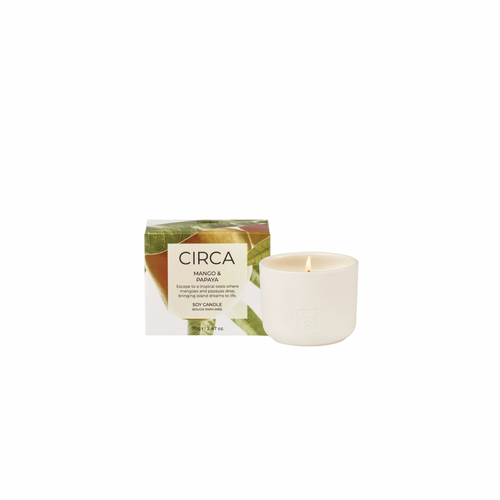 CIRCA Mango & Papaya Soy Candle 70g