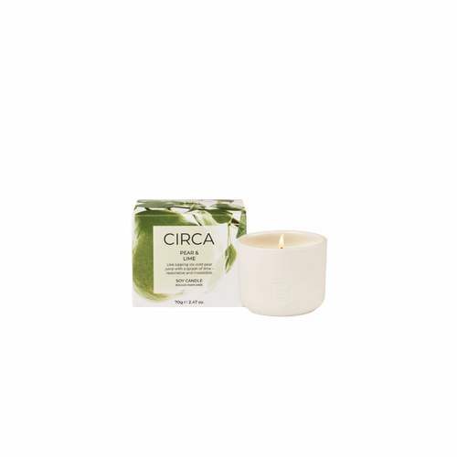 CIRCA Pear & Lime Soy Candle 70g