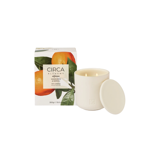 CIRCA Mandarin & Neroli Soy Candle 300g