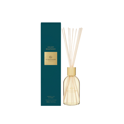 Glasshouse Fragrances Velvet Rhapsody Fragrance Diffuser 250mL