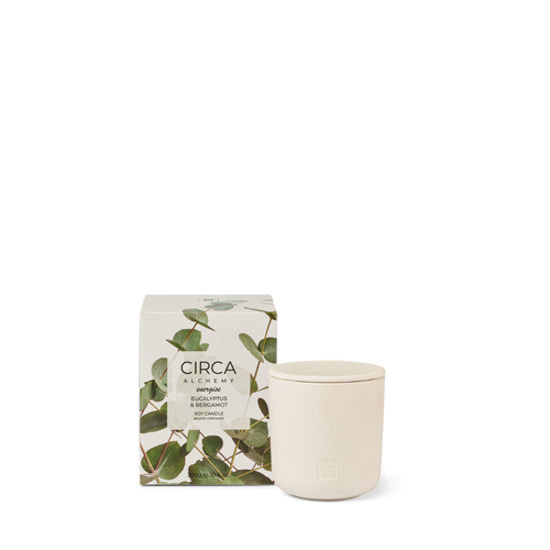 CIRCA Alchemy Eucalyptus & Bergamot Soy Candle 300g