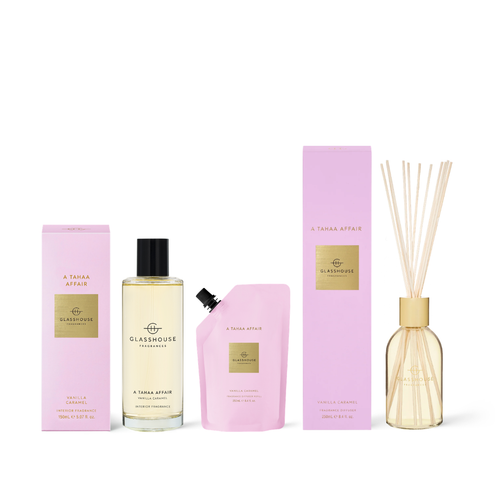 Glasshouse Fragrances A Tahaa Affair  “Always On” Diffuser Top-Up Set