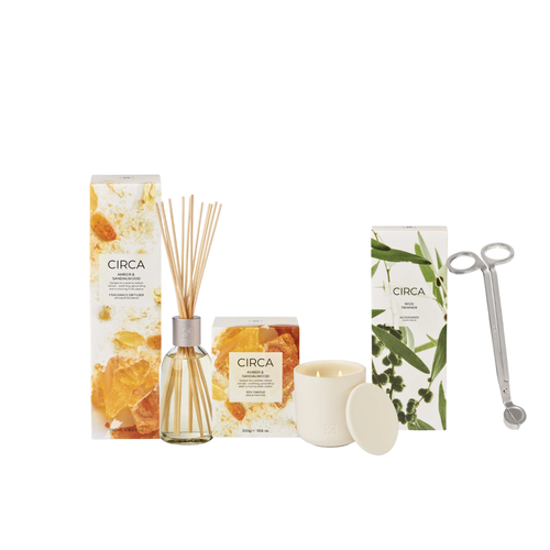 CIRCA Amber & Sandalwood Cosy Home Set