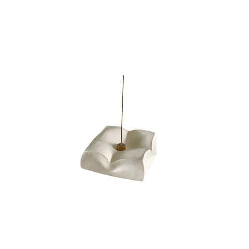 Wasabi Style Ceramic Incense Insert Lotus Petal Incense Base & Decorative Tray