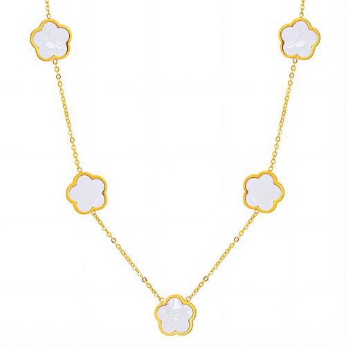 Meadow Flower Necklace – Gold