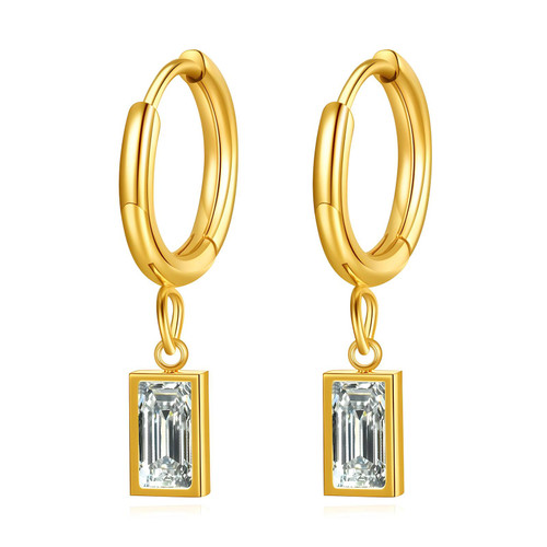 Estelle Statement Hoop Earrings – Gold