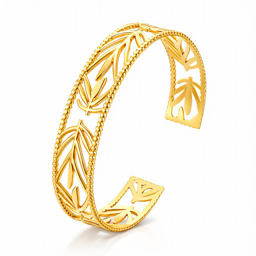 Felicity Leaf Bracelet – Gold