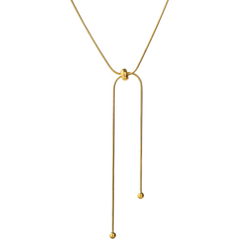Parisa Fine Chain Necklace – Gold
