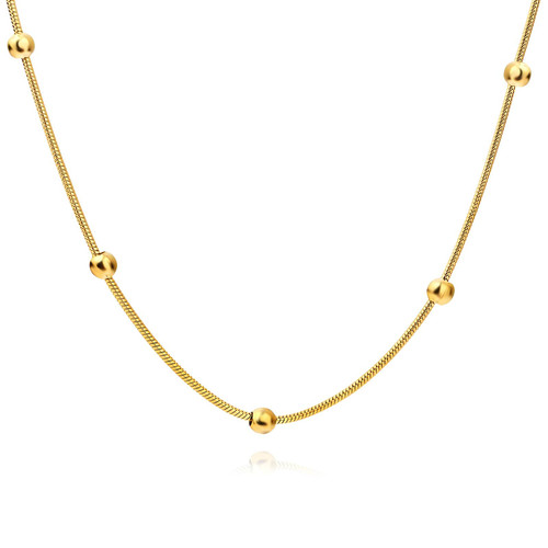 Selah Fine Chain Necklace – Gold