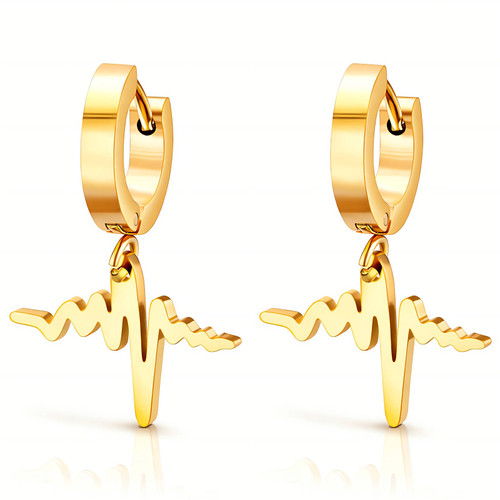 Della Hoop Earrings – Gold