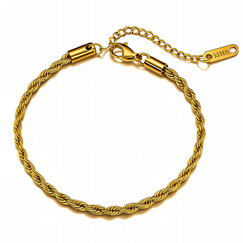 Noelle Chain Bracelet – Gold