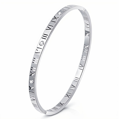 Skye Crystal Bracelet – Silver