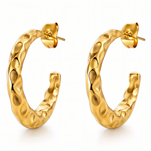 Lena Stud Earrings – Gold