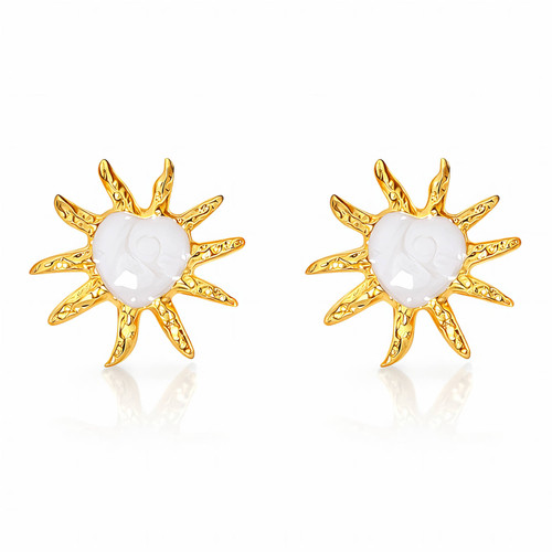 Matilda Stud Earrings – Gold
