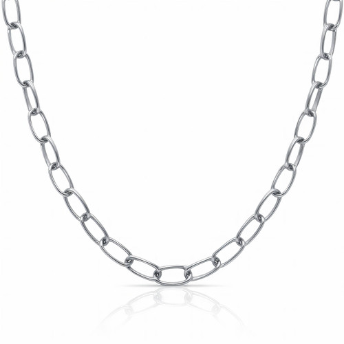 Celia Chain Necklace – Silver