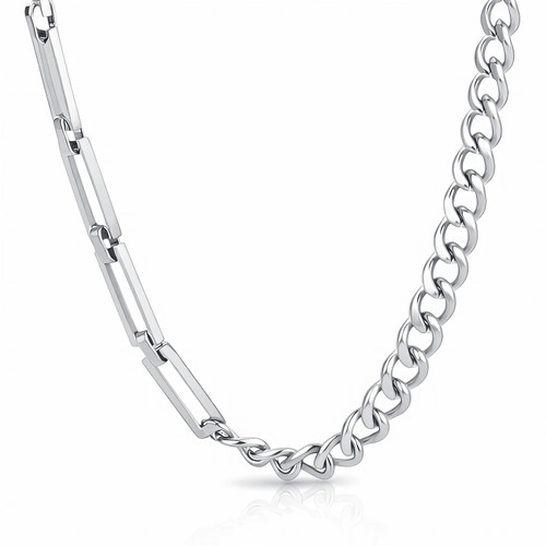 Eleni Chain Necklace – Silver