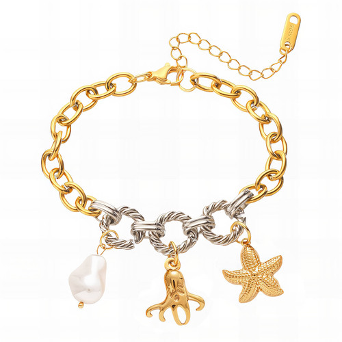 Talia Starfish Bracelet – Gold