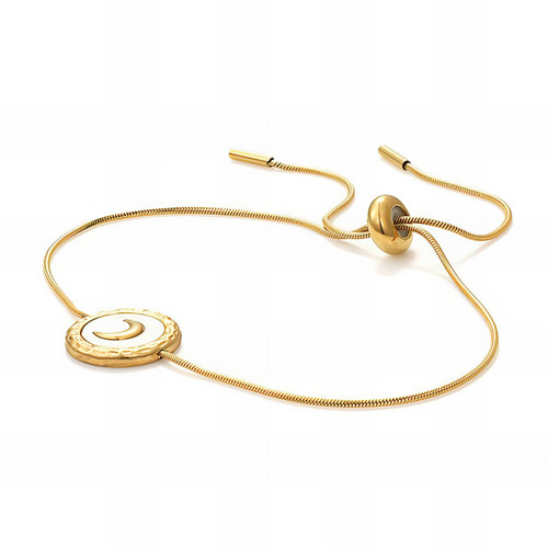 Verona Crescent Bracelet – Gold