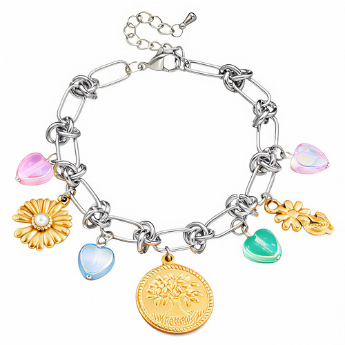 Lucia Flower Bracelet – Pearl