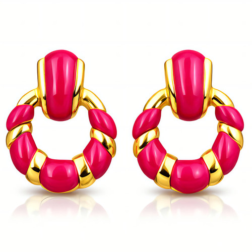 Anais Enamel Earrings – Enamel