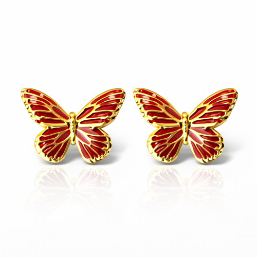 Paloma Enamel Earrings – Enamel