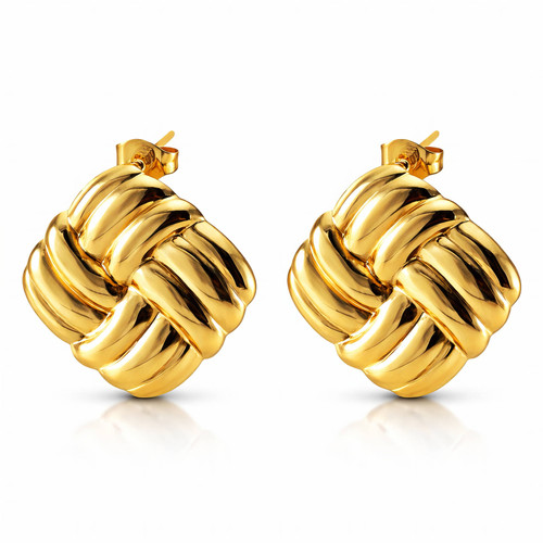 Raina Stud Earrings – Gold