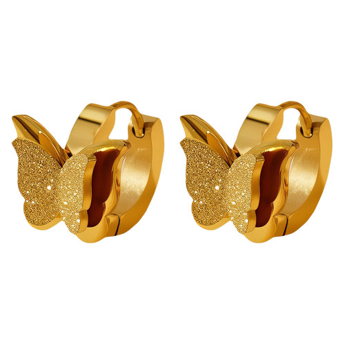 Briar Butterfly Earrings – Gold