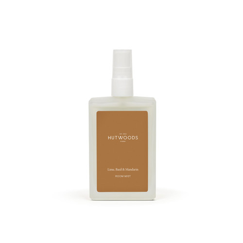Hutwoods Lime, Basil & Mandarin Room Mist 100mL - The Gift Company