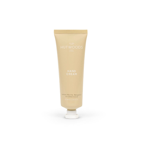 Hutwoods Lemon Myrtle, Bergamot & Cedarwood Hand Cream Tube 75mL - The Gift Company