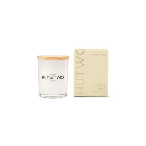 Hutwoods Frankincense & Myrrh Candle Small 30+ Hours Burn Time - The Gift Company