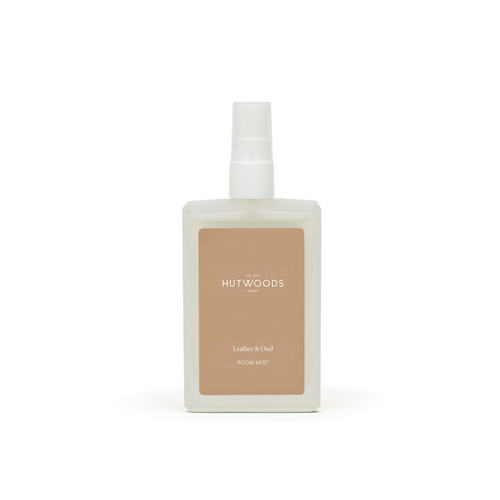 Hutwoods Leather & Oud Room Mist 100mL - The Gift Company