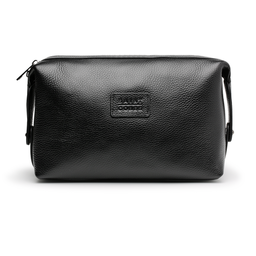 Saint Cobes The Long Haul Leather Travel Wash Bag