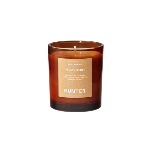 Hunter Mabel Rose Peony & Lychee Soy Candle 300g