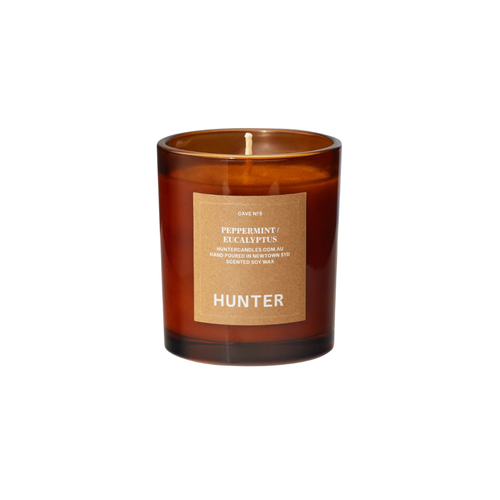 Hunter Cave Peppermint & Eucalyptus Soy Candle 300g