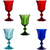 Mario Luca Giusti Victoria Albert Mix Colour Goblets Set of 6 Mario Luca Giusti Victoria Albert Mix Colour Goblets Set of 6