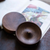 Solid Wood Incense Burner Round Multi-Hole Tray