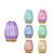 New 3D Glass Aromatherapy Machine Colorful LED 100ml 5V Essential Oil Diffuser Air Humidifier Home Creative Pattern