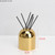 European Light Luxury Gold Metal Aromatherapy Bottle Decorative Reed Diffuser Container