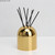 European Light Luxury Gold Metal Aromatherapy Bottle Decorative Reed Diffuser Container